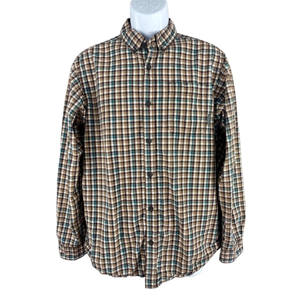Columbia Long Sleeve Button Up Shirt Mens Medium